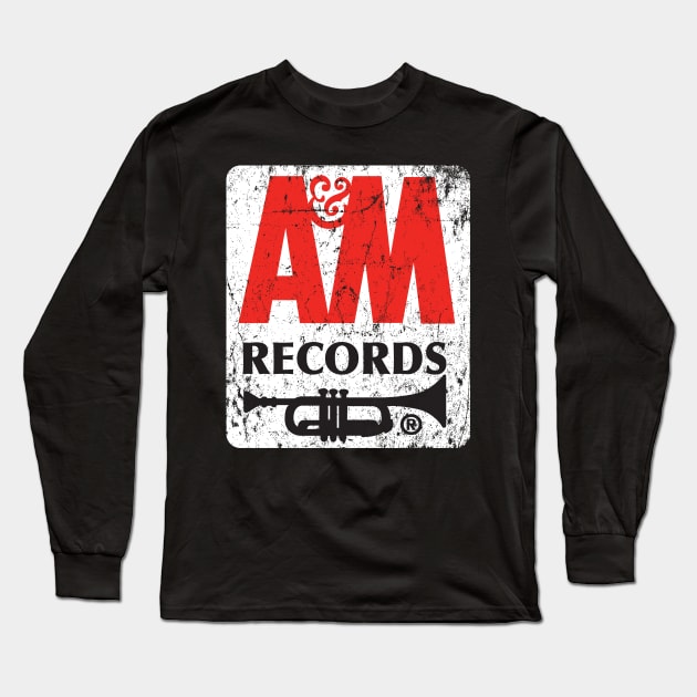 A&M Records Long Sleeve T-Shirt by MindsparkCreative